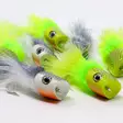 Howitzer Popper Heads Large Yellow Chartreuse - Perhon runkomateriaalit - 702921203255 - 5