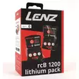 Lenz Lithium pack rcB 1200 akkupari+laturi - Akkukäyttöiset lämpövaatteet - 9006729113305 - 1