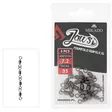 Mikado Jaws Fourfold Swivels XL 7,2cm 35kg 5kpl - Lukot ja leikarit - 5900637054665 - 1