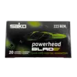 Sako Blade 223rem 3,56g 20kpl - Kaliiperi .223 Rem - 6438053178065 - 1