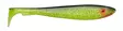 Svartzonker Mcrubber Shad 23 Black´n Chartreuse - Haukijigit - 3958103925815 - 1