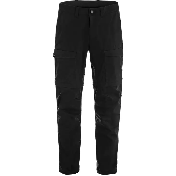 Abisko Hybrid Trail Trs Zip-Off Black 46/R - Fjällräven Herrbyxor - 7323451146275 - 1