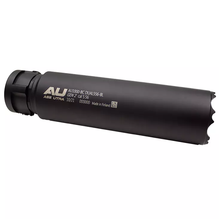 Ase Utra DUAL 556 BoreLock Gen2 Cal 5.56/.223 Black Cerakote - Ljuddämpare - 4545458419975 - 1
