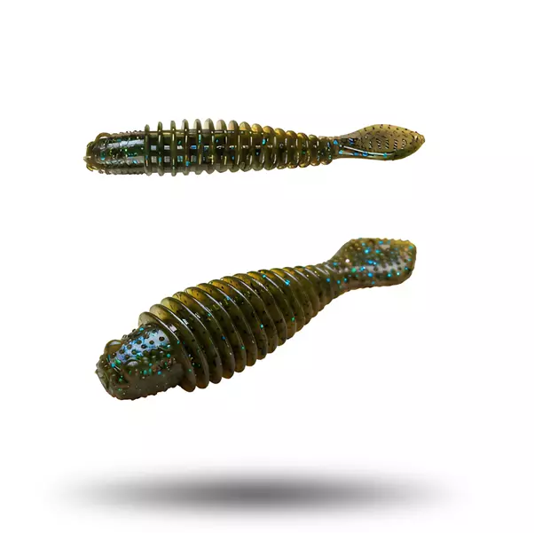 Blackfin Dreambug 70mm Green Pumpkin Blue Flake - Jigit - 6429811727335 - 1