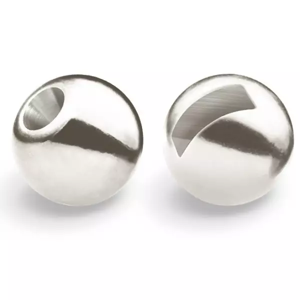 Fasna Slotted Tungsten Beads Silver 2,5mm - Perhokuulat - 8720959500995 - 1