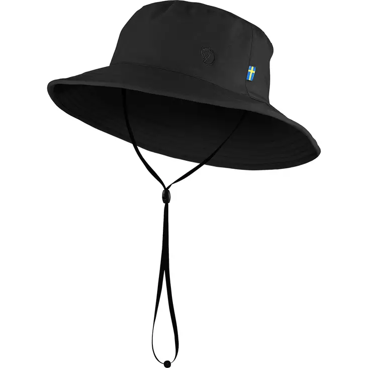 Fjällräven Abisko Sun Hat Black - Pipot ja muut päähineet - 7323451163135 - 1