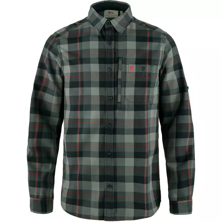 Fjällräven Fjällglim Shirt Black/Grey S - Kauluspaidat - 7323451062605 - 1