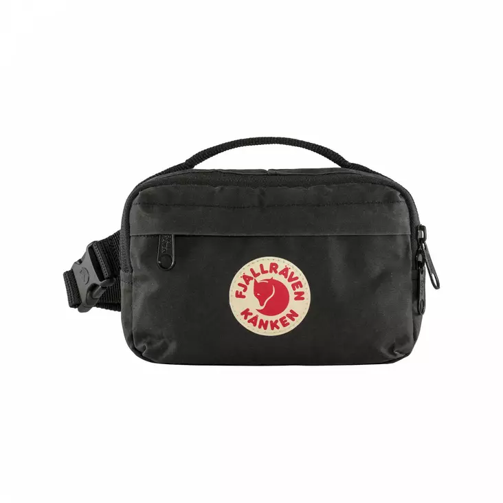 Fjällräven Kånken Hip Pack Black - Fjällräven väskor och ryggsäckar - 7323450598495 - 1