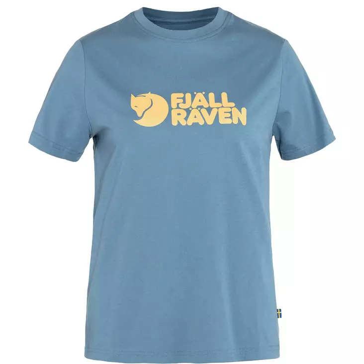 Fjällräven Logo Tee W Dawn Blue L - T-Paidat - 7323450856465 - 1