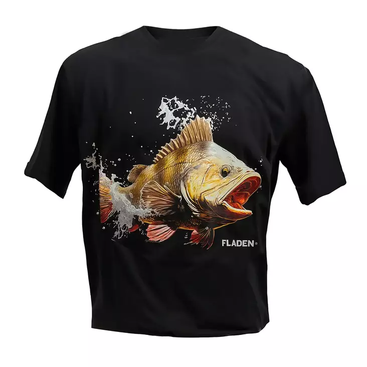 Fladen T-Shirt Perch Hunter S - T-Paidat - 7333109045720 - 1
