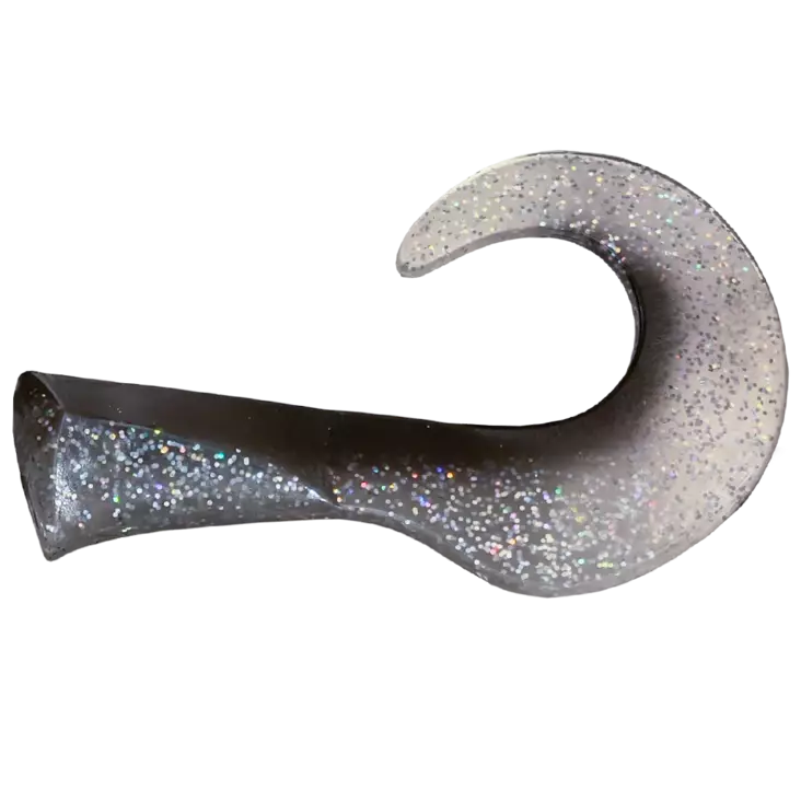 HB Colossus Curly Replacement Tail Holo Silver - Hybriidit - 819521023425 - 1