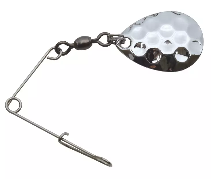 Patriot Spinfix Jig Spinner 1 Silver 2kpl - Riggar och och småplock för gäddjiggar - 6417512525435 - 1