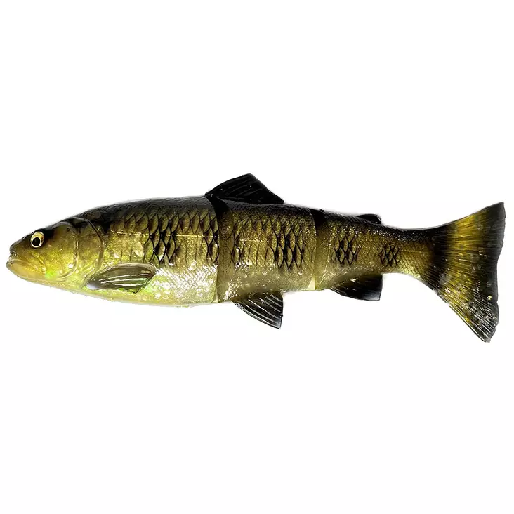 Savage Gear 4D Line Thru Trout 30cm 290g Slow Sink Black Gold - Haukijigit - 5706301027375 - 1