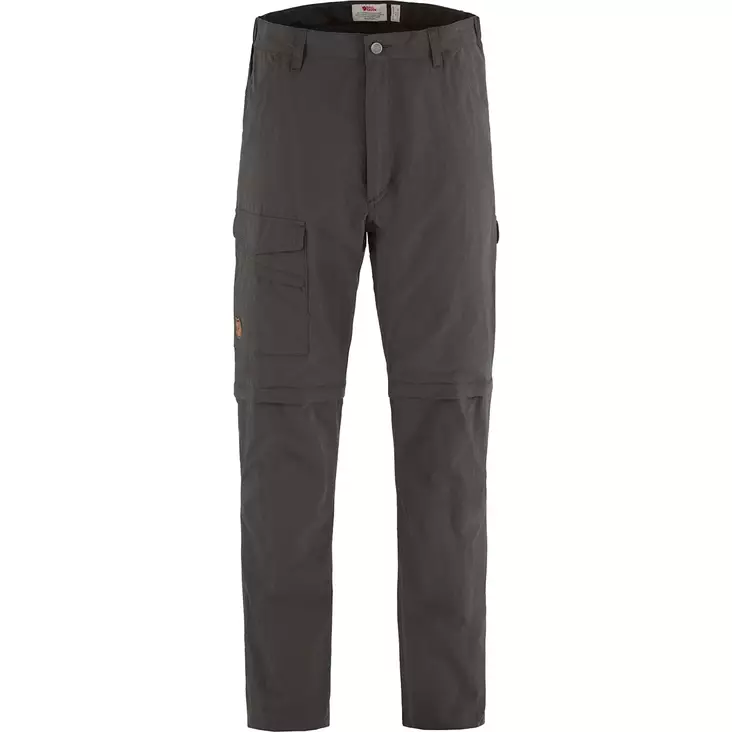 Travellers MT Zip-Off Trs M 48 Dark Grey - Miesten Fjällräven housut - 7323450548605 - 1