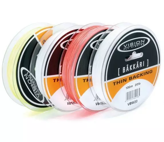 Vision bäkkäri white 100m 20lb - Pohjasiimat - 6417512820165 - 0