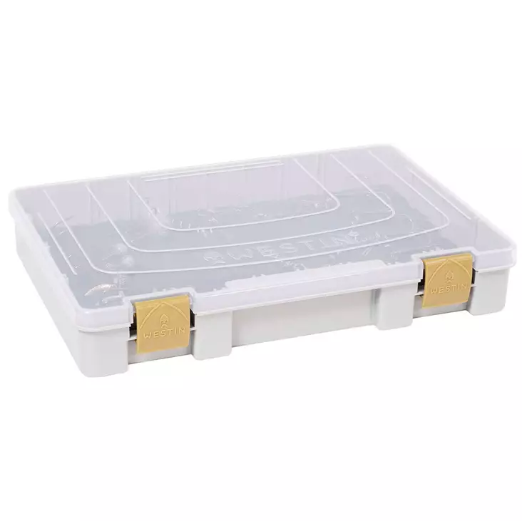 Westin W3 Game Tackle Box Grey/Clear 36x22,5x5cm - Pakit, laukut, rasiat - 5707549484715 - 1