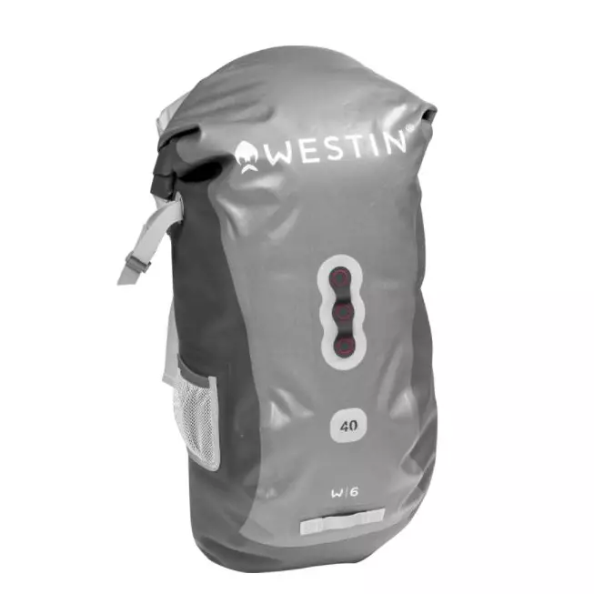 Westin W6 Roll-Top Backpack Silver/Grey 40L - Pakit, laukut, rasiat - 5707549462485 - 1