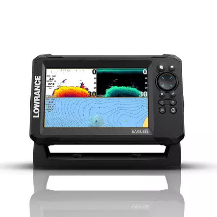 Lowrance Eagle 7" with SplitShot HD Transducer - Kaikuluotaimet ja plotterit - 9420064131396 - 1
