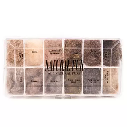 Wapsi Natural Fur Dubbing Dispenser - Dubbingit - 053526352276 - 1