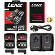 Lenz Lithium Pack rcB 2000 Akkupari + Laturi - Akkukäyttöiset lämpövaatteet - 9006729013506 - 3