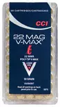 CCI 22 WMR V-Max 50kpl - 22 WMR - 076683000736 - 1