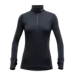 Devold Expedition Women's Zip Neck Black L - Devold aluskerrastot - 7028567100516 - 1