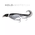 Headbanger Colossus Curly 31cm 170g Holo Whitefish - Hybriidit - 819521023036 - 1