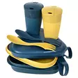 Light My Fire Pack´N Eat Kit Bio Musty Yellow/Hazy Blue - Kåsor, koppar och muggar - 7331423011896 - 1
