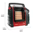 Mr Heater Portable Buddy 1,2-2,4kW - Övrig jaktutrustning - 089301000346 - 3