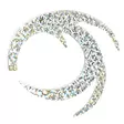 Pacchiarinis Dragon Tails XL Holographic Silver - Haukiperhon sidonta - 7340009347946 - 1
