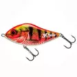 Salmo Slider 12cm 70g Sinking Holographic Red Perch - Jerkbeten - 5903766991146 - 1