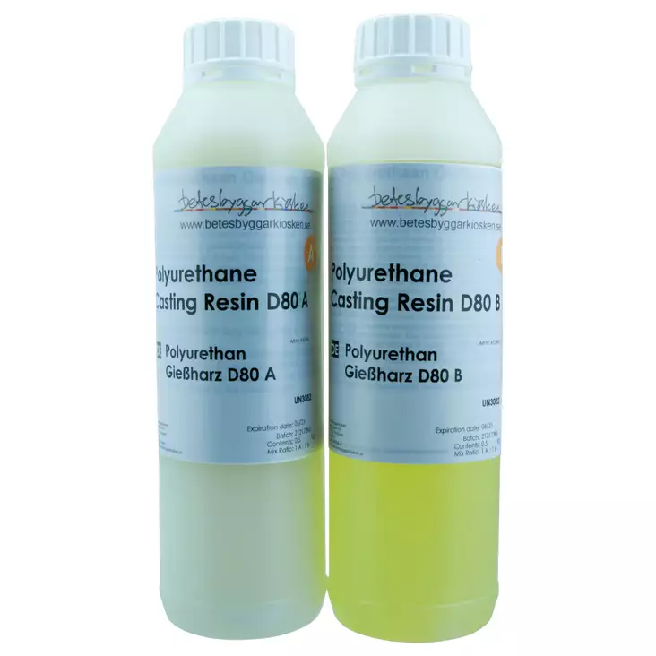 Svartzonker Polyurethan Casting Resin 1kg - Silikonimuotin valmistus - 4545458494576 - 1