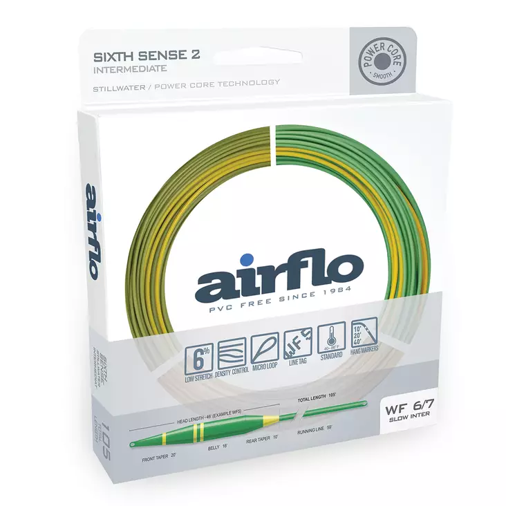 Airflo Sixth Sense 2 Intermediate WF5/6 Mid Inter - Muut merkit yhdenkädensiimat - 614910117736 - 1