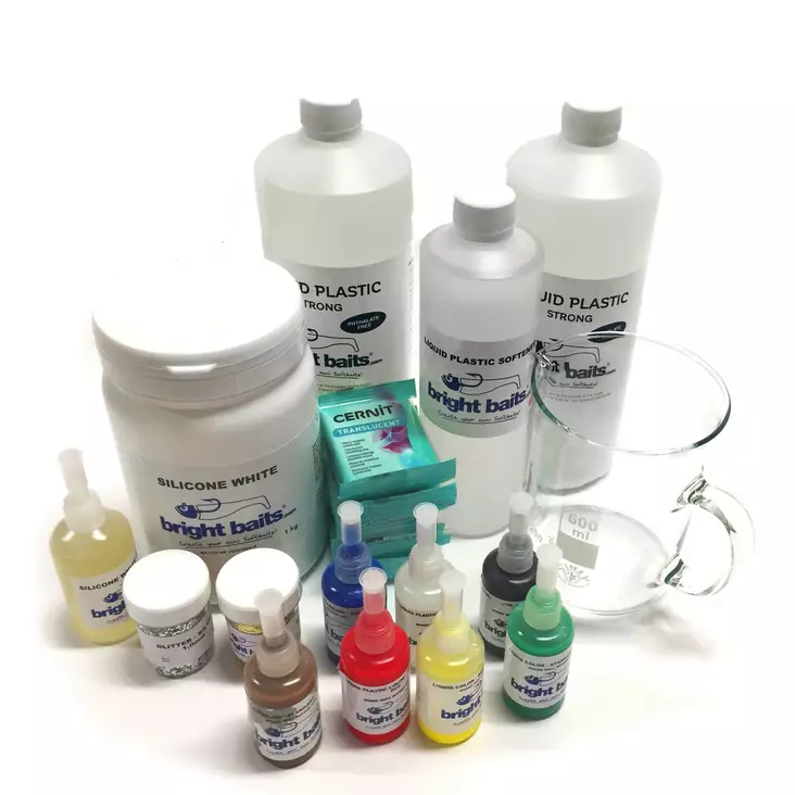 Bright Baits Aloituspakkaus - Formtillverkning för plastisolgjutning - 3967164626996 - 1