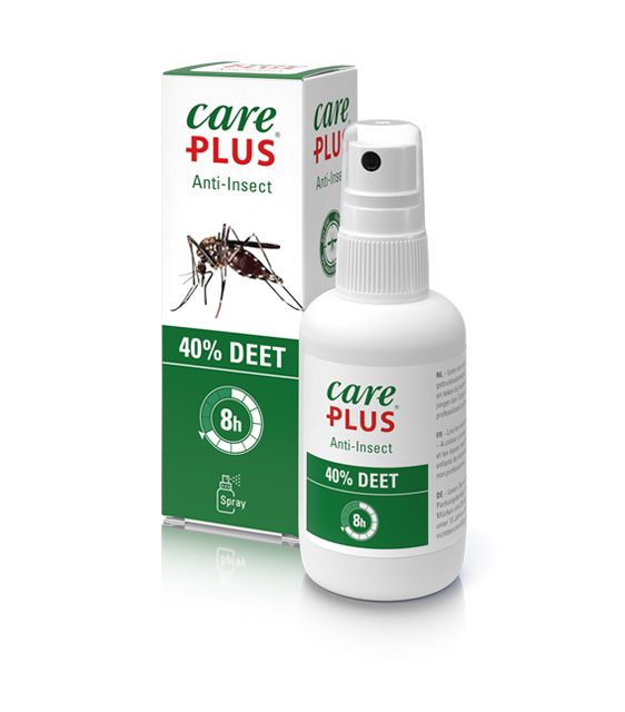 Care Plus Anti-Insect Deet 40% spray 60ml - Yleiset Retkeilytarvikkeet - 8714024329376 - 1