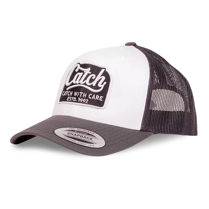 CWC Flexfit Trucker Cap Catch Logo White/khaki - Kepsar - 7340029440306 - 1