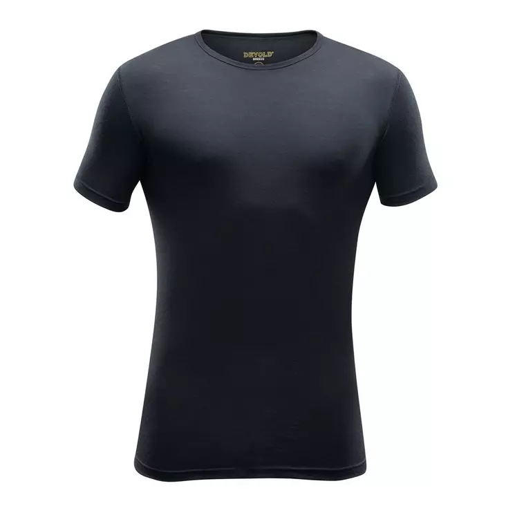 Devold Breeze Man T-Shirt black L - T-skjortor - 7028567201176 - 1