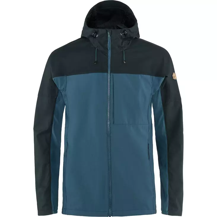 Fjällräven Abisko Midsummer M Jacket Indigo Blue/Dark Navy S - Fjällräven Herrjackor - 7323450753856 - 1