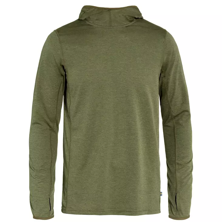 Fjällräven Abisko Sun-hoodie S Green - Kauluspaidat - 7323450865276 - 1