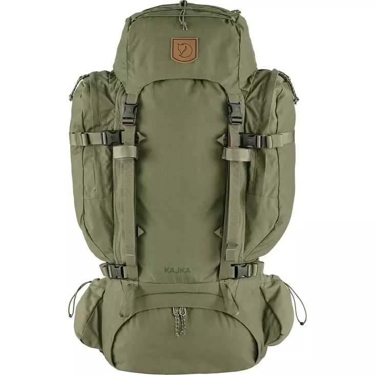 Fjällräven Kajka 100 Green - Rinkat ja vaellusreput - 7323451021756 - 1