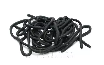 Flybox Squirmy Legs Black - Synteettiset perhonsidontamateriaalit - 3958324627236 - 1