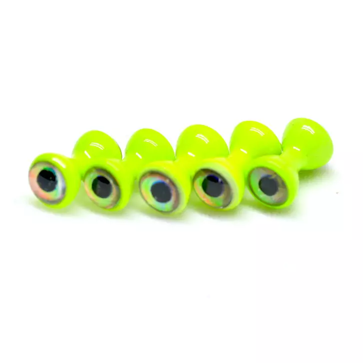 FutureFly 3D Dumbell Eye 5,5mm Fluo Chartreuse - Conehead - 5712462013256 - 1