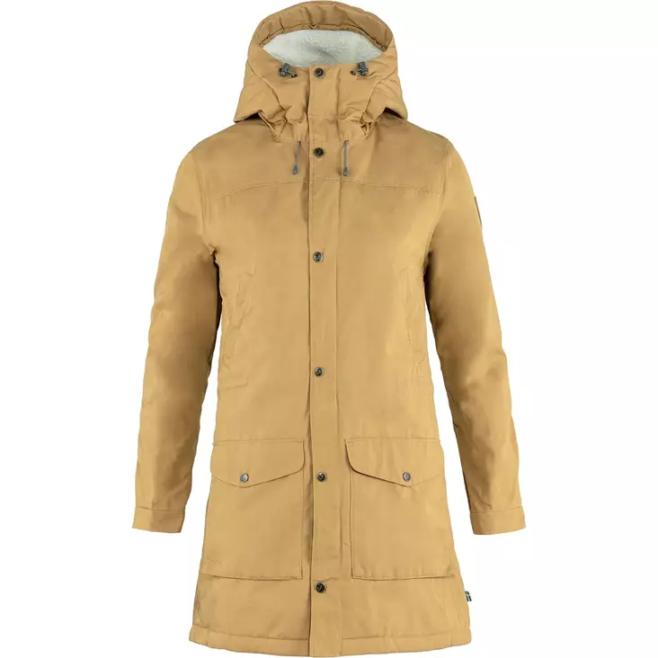 Greenland Winter Parka W Buckwheat Brown S - Naisten Fjällräven takit - 7323450729486 - 1