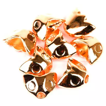 Grimman Sculpin Head + 3D eyes 12x9mm copper 10kpl - Ögon - 6438407005726 - 1