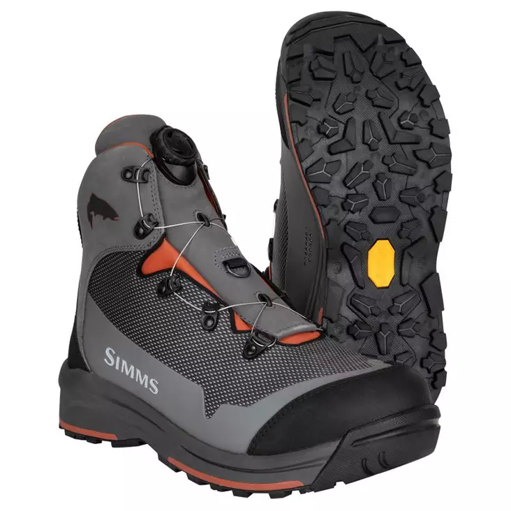 Simms Guide Boot BOA Slate 11/44 - Kahluukengät - 694264571316 - 1