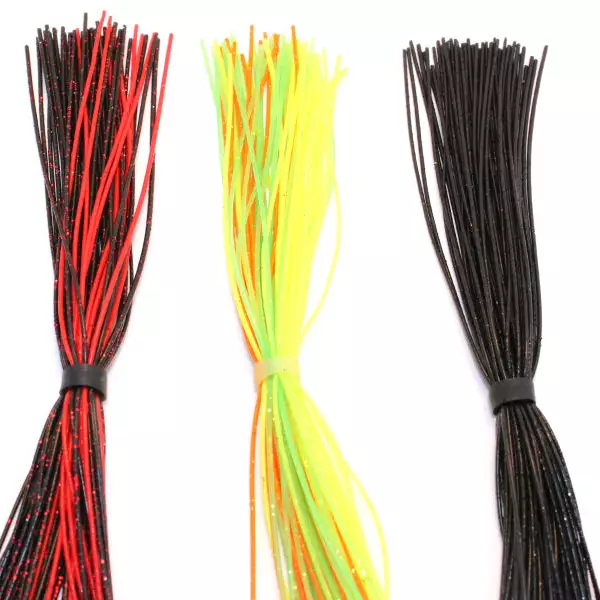 Skirts 'Starflash' 18cm Black/Brown 1kpl - Spinnerbait osat - 3954684325856 - 1