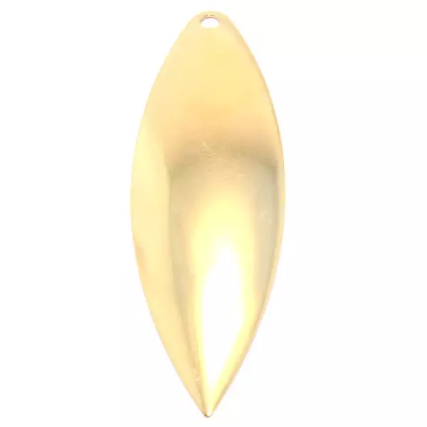 Spinnerblade Willowleaf Messing #3 (32mm) 1kpl - Spinnerbait osat - 3954684314246 - 1