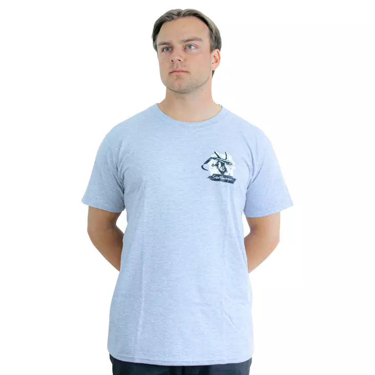 Svartzonker Peace Out T-shirt Grey Small - T-Paidat - 7340031019866 - 1