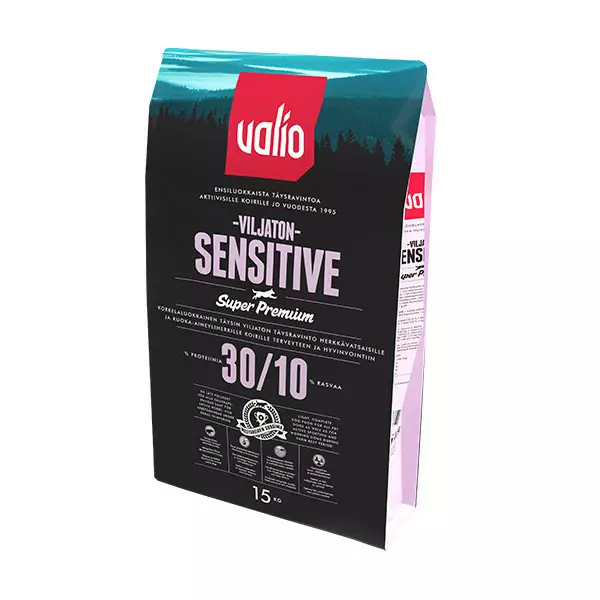 Valio Sensitive Viljaton 15kg - Koiranruuat - 6438347004896 - 1