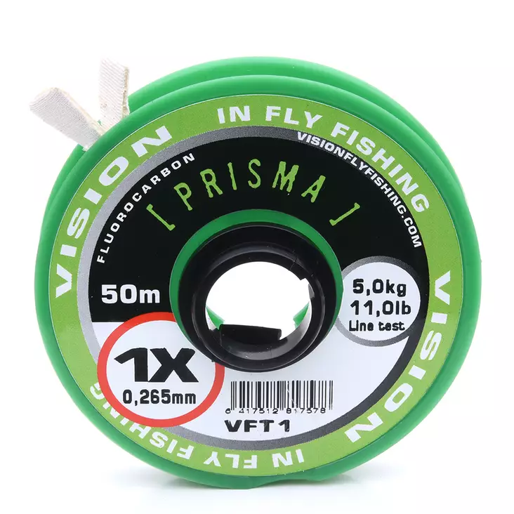 Vision Prisma fluorocarbon 30m 0,31mm - Tafsmaterial till flugfiske - 6417512817646 - 2